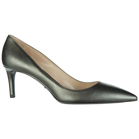 Prada Women's 1I939F Saffiano Leather Pumps/Heels.